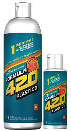 Formula 420 Daily Use Concentrated 16oz. Makes 32oz. Glass, Pyrex, Metal  and Ceramic Cleaner
