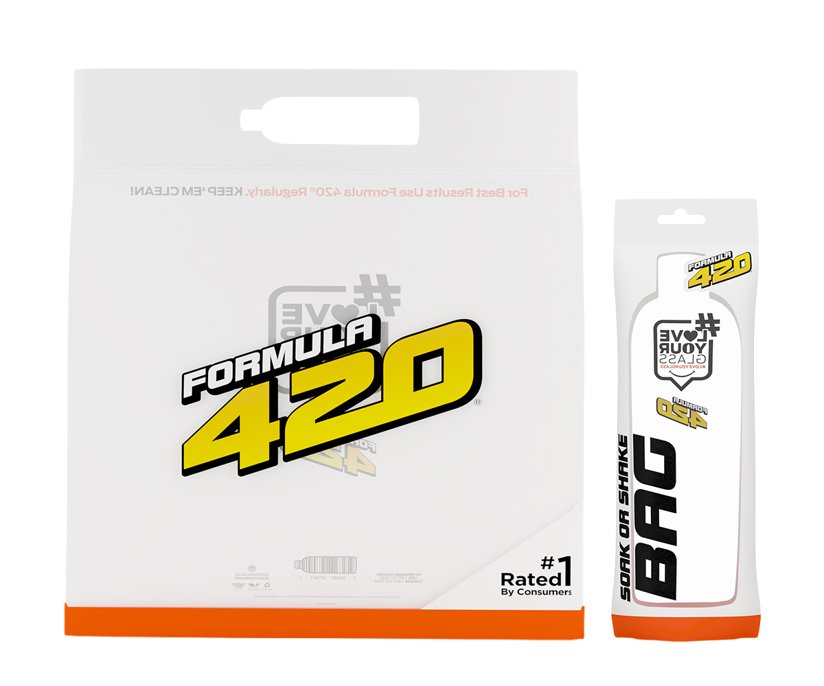Formula 420 soak and shake bags