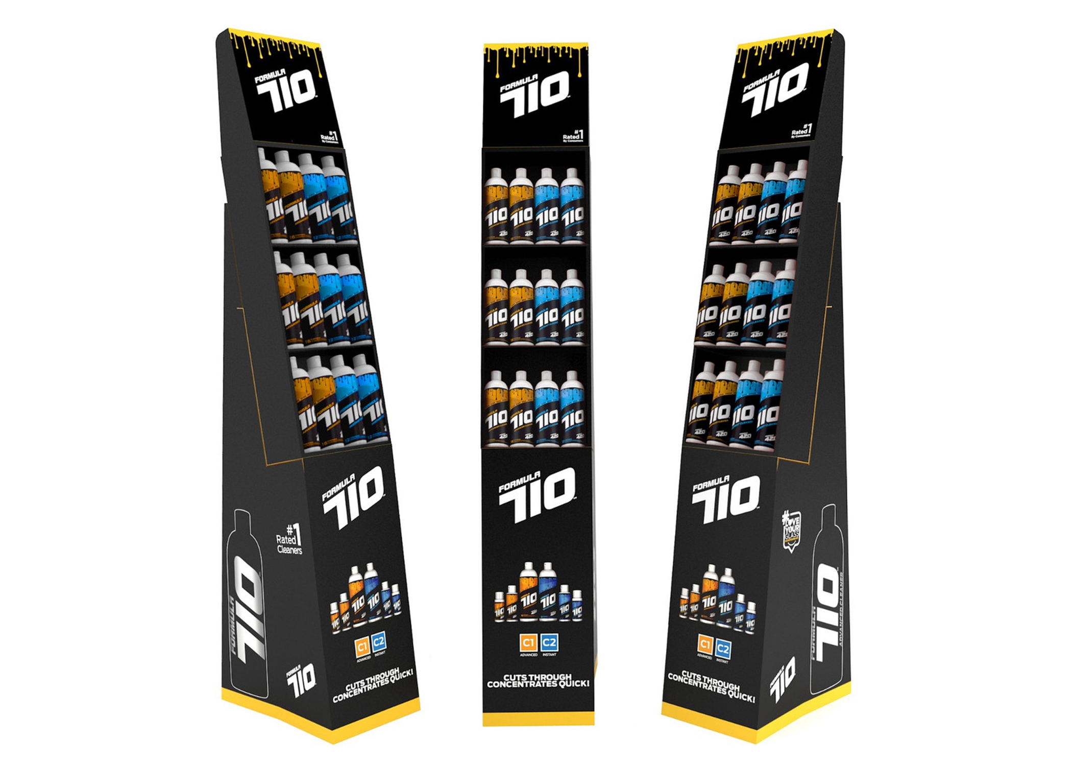 Formula 710 wholesale display