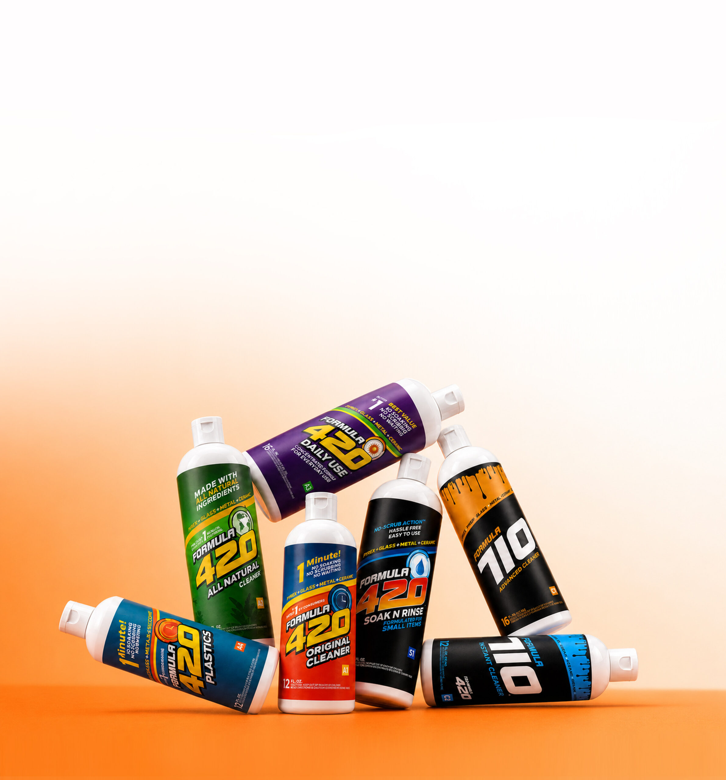 Formula 420 and Formula 710 product lineup