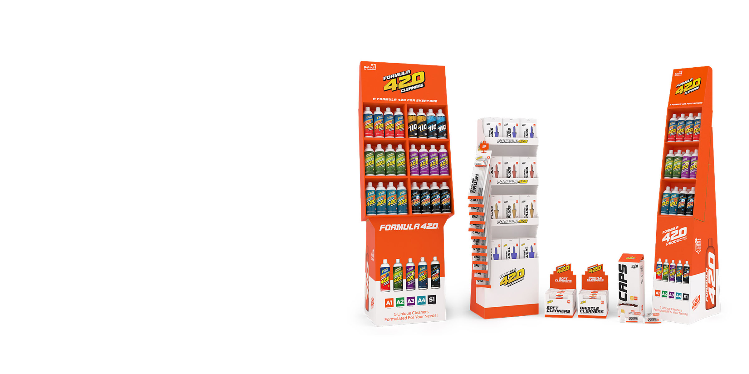 Formula 420 and Formula 710 wholesale product family